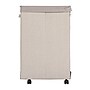 Household Essentials Rolling Hamper with Lid, Silver (HE1056)~#|#~C3B00686-2C09-48A6-8F4F7E643B3290F5_sc7
