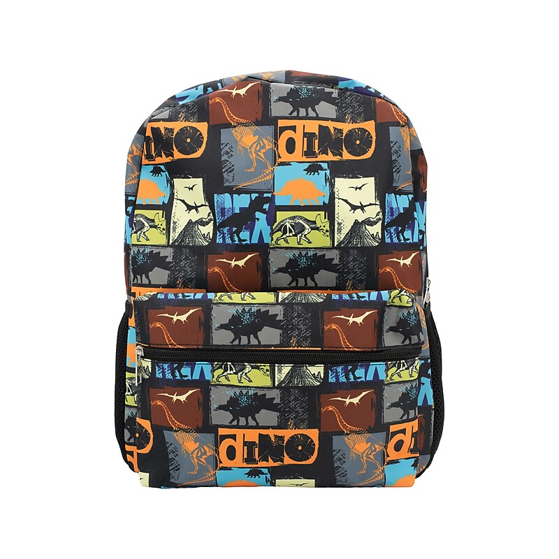Accessory Innovations Kids' Boy's Life Dino Laptop Backpack, Medium, Multicolor (B24GC58197-ST) image 1