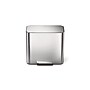 simplehuman Office Mini Steel Trash & Recycling Step Can, 4 Gallon (CW2120)~#|#~C3B5D57C-5632-4C60-BEA1530753892A3D_sc7