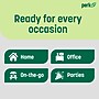 Perk™ Eco Compostable Paper Hot Cup, 12 Oz., White/Green, 500/Carton (PK56222CT)~#|#~C3B658D9-403C-4D2E-919A982883C0AD85_sc7