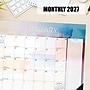 2027 Willow Creek Abstract Art 22" x 17" Monthly Desk Pad Calendar, Assorted Colors (66553)~#|#~C3B6E5D9-A780-4412-847CBB7707001D74_sc7