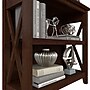 Bush Furniture Key West 30"H 2-Shelf Bookcase with Adjustable Shelf, Bing Cherry (KWB124BC-03)~#|#~C3BA158D-A997-469D-89BC7B91DE861CA4_sc7