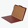 Pendaflex Pressboard Classification Folders, 1-Divider, 2" Expansion, Legal Size, Brick Red, 10/Box (2157R)~#|#~C3BA4D03-35BB-4047-8F21E0081ABEC6E7_sc7
