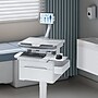 Mount-It! MedHub Mobile Medical Cart Workstation with Drawers, Tablet Arm, and Locking Caster Wheels, White/Grey (MI-16028)~#|#~C3C2C256-D64E-45D2-A3DD6F0F53B19AEB_sc7