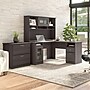 Bush Furniture Cabot 60"W L Shaped Computer Desk with Hutch and Lateral File Cabinet, Heather Gray (CAB005HRG)~#|#~C3C75C42-AAAF-490F-BF4B29D7757B36C1_sc7