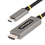 StarTech 3.3' 8K USB-C to HDMI Adapter Cable, Male to Male, Space Gray (134B-USBC-HDMI211M)~#|#~C3CB5BFE-CFD6-4E68-8C2CE22CD72B3E0E_sc7