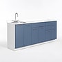 Viva Comfort 36.75'' H x 72" L Medical Cabinet with Left Sink, 6-Doors, 3-Drawers, Blueberry (902BASE72LSBL)~#|#~C3CCD79F-3CE3-44E1-983E621CB141DEF1_sc7
