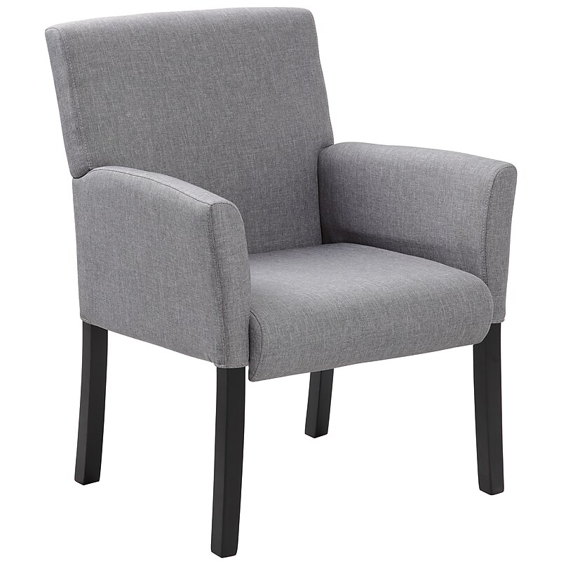 Boss Contemporary Fabric Guest Chair (B659-MG) image 1
