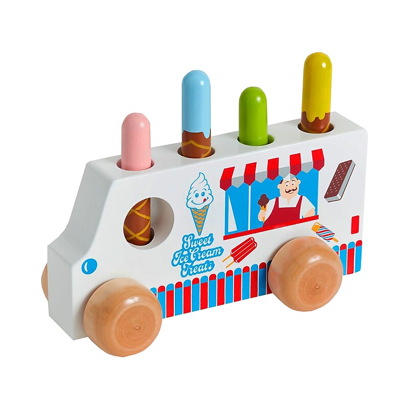 The Original Toy Company Pop Up Ice Cream Truck, Multicolored (OTC55878) image 1
