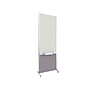 Versare ShieldWrite Level 3A Double Sided Magnetic Painted Steel Mobile Whiteboard, 2' x 6', Cloud Gray (1200006)~#|#~C3D67D50-7C2E-4196-8A42DDE082781A1B_sc7
