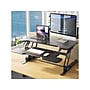 Mount-It! 38"W Manual Rectangular Adjustable Standing Desk Converter, Black (MI-15009)~#|#~C3D739A8-5D02-47A9-817991B3736E7532_sc7