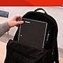 STAPLES Accel 1‑Subject Notebook, 8.5” x 11”, College Ruled, 100 Sheets, Black~#|#~C3DA876A-F830-4BBB-BACACFEEA990BCF1_sc7