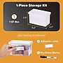 Bostitch Konnect Nest Stackable Box, Index Size, Clear (23231)~#|#~C3E408B9-44C9-493C-843161294EAF3B09_sc7