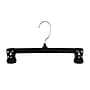 Nahanco 12" Plastic Pinch Grip Skirt/Slack Hanger, Black, 200/Pack (6012B)~#|#~C3E4A902-2A6E-4301-B09C4EBFCA7289EA_sc7