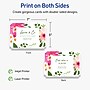Avery Integrated Cards, 5" x 7", Matte White, 100/Box (95351)~#|#~C3E5C08B-E5F6-4BC2-844A8A42FFBA25F6_sc7