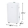 Frigidaire 115-Volt 14000 BTU (10000 BTU DOE) Portable Air Conditioner, WiFi Enabled, White (FHPC142AA1)~#|#~C3E5DC3D-DE51-416D-A3510BC549E7E00C_sc7