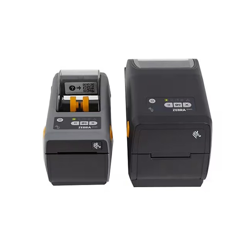 Zebra ZD4A022-D01E00EZ Direct Thermal Desktop Printer, USB/Ethernet/Bluetooth, Black image 1