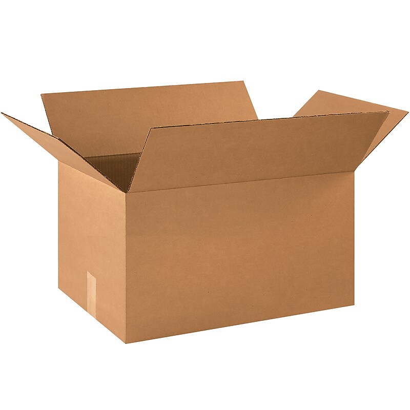 21" x 14" x 10" Shipping Boxes, 32 ECT, 20/Bundle (211410) image 1
