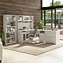 Bush Furniture Cabot 60"W Desktop Hutch, Linen White Oak (WC31131)~#|#~C3EAFF6F-7BC2-4160-B8CE44F357B6CBEA_sc7