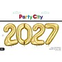 Party City Helium Filled 34" 2027 Foil Balloon Kit, White Gold (AM60050745-P)~#|#~C3ED33F4-317D-41DE-80E66B7148F789B4_sc7