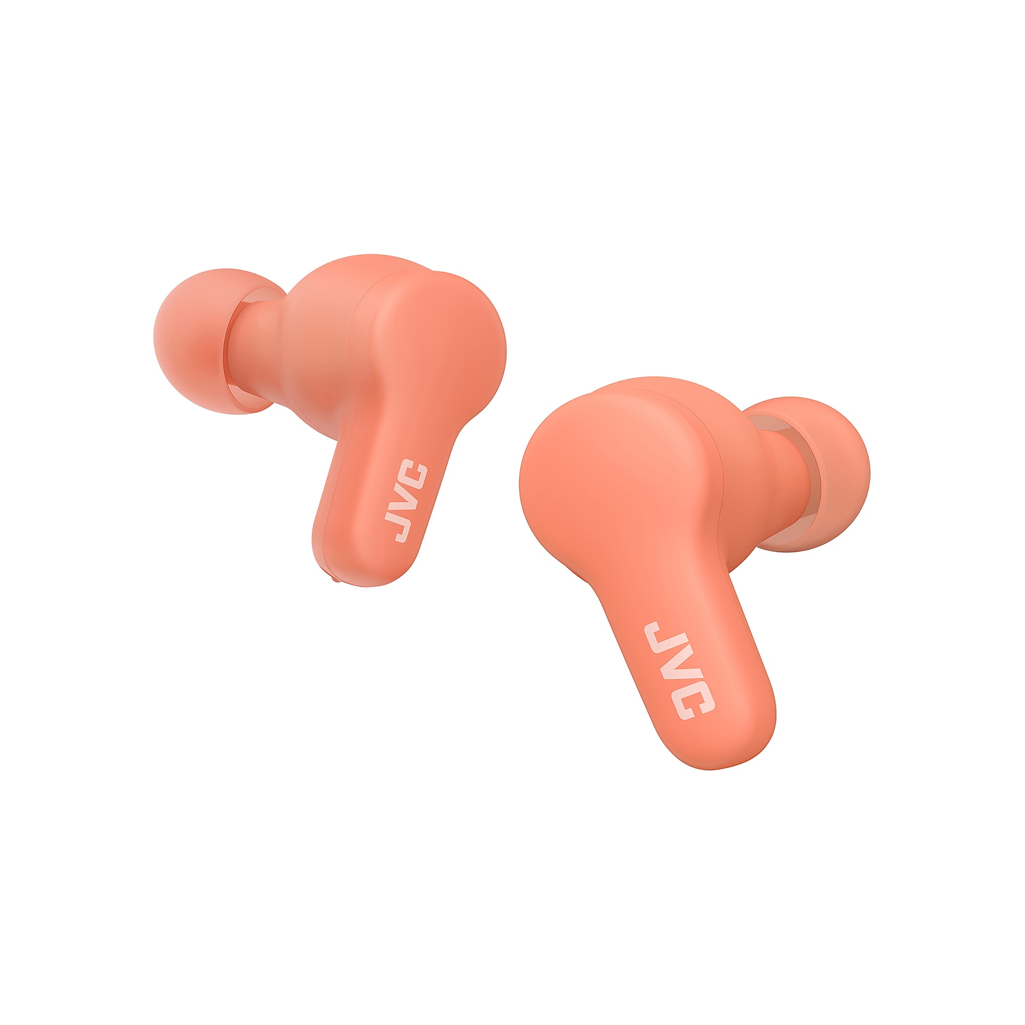JVC Gumy Wireless Earbuds, Bluetooth, Peach (JVCHAA7T2P) Sansujyuku sansujyuku.com