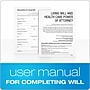 Adams Living Will & Health Care POA Forms and Instructions Kit, 11.69" x 8.88" (ABF K306)~#|#~C3FE513C-1325-40B4-AEEB2E1C894E846B_sc7