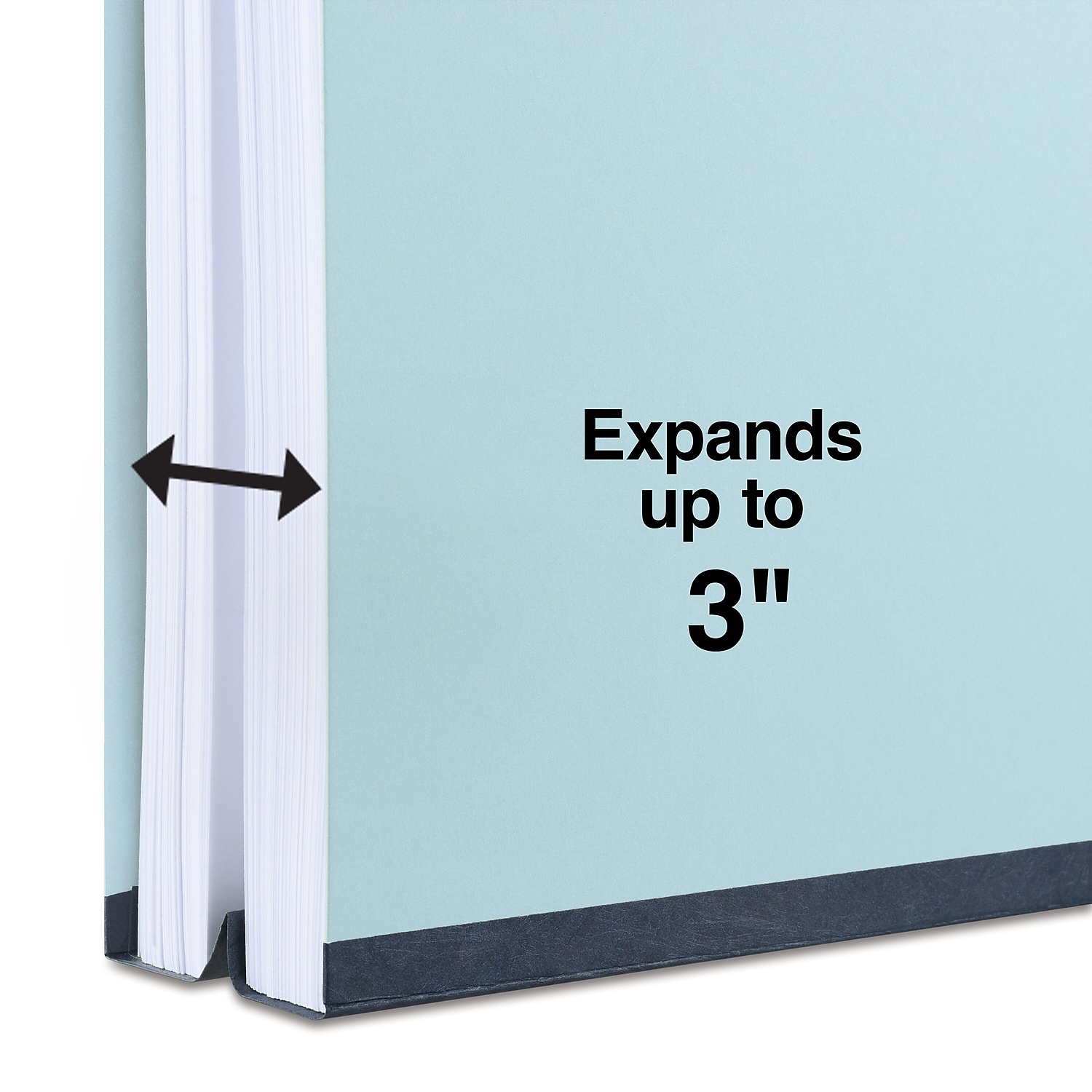 Staples Pressspan Befestigung Ordner Legal 3" Erweiterung 25/Box TR384871-CC - Bild 6 von 6