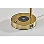 Adesso Dax LED Wireless Charging Desk Lamp, Antique Brass (2611-21)~#|#~C4038C19-44FD-4BF0-AE74D8B4214C95B6_sc7