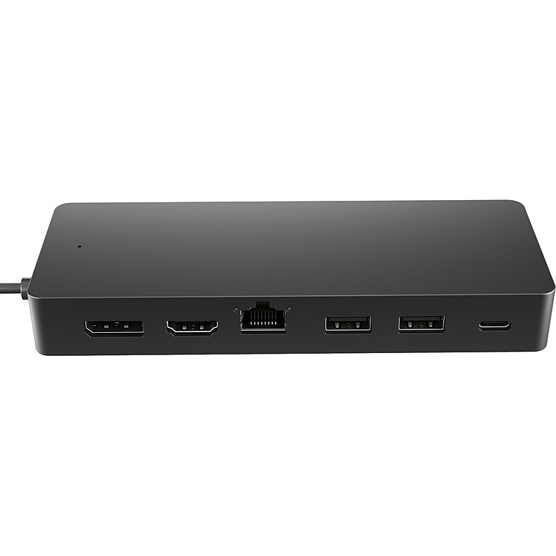 HP 7-Port USB-C Hub, Black (50H98AA) image 1