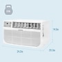 Keystone 115-Volt 8000 BTU Wall Air Conditioner with Remote, White (KSTAT08-1E)~#|#~C40EAA97-0A8B-4A91-B1F1B2AEC8BC7187_sc7