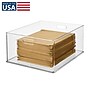 iDESIGN Large Stackable Plastic Storage Bin, Clear (40252)~#|#~C410141D-1B1F-41A7-9AA260CA741B3A0C_sc7