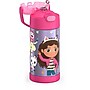 Thermos FUNtainer Gabby's Doll House Stainless Steel Vacuum Insulated Water Bottle, 12 oz. (EAF4104GB6)~#|#~C4120BF4-BCA5-40A1-81AEDB7940312B04_sc7
