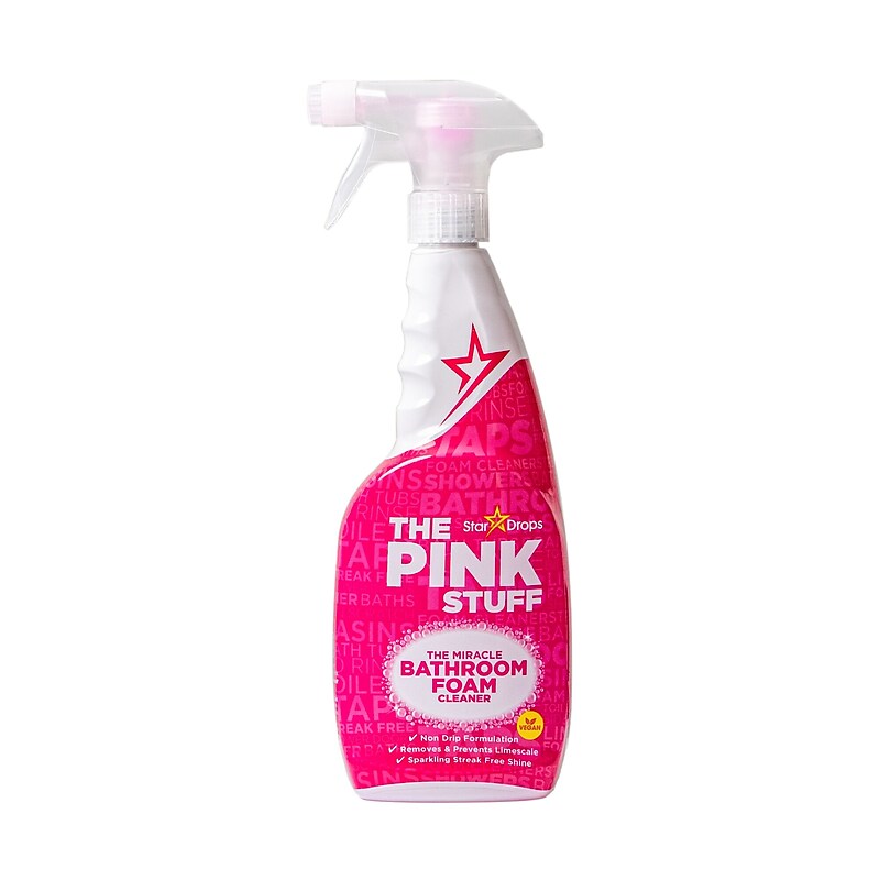 The Pink Stuff The Miracle Bathroom Foam Cleaner, 25.4 Oz. (82383) image 1