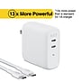 NXT Technologies™ Universal USB-C Wall Charger with USB-C Cable, White (NX60448)~#|#~C41BF6ED-38E2-463B-945435FDA79ABA1A_sc7