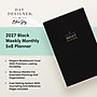 2027 Blue Sky Day Designer 5" x 8" Weekly & Monthly Planner, Black (163809)~#|#~C41CCC33-3317-496D-A0EA1B4F2A2E78A3_sc7