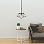 Lalia Home 1 Light 16" Metal Wire Paragon Hanging Ceiling LED Pendant Fixture, Black (LHP-3003-BK)~#|#~C41EFAE6-3ADB-4C25-AFDBBF2E8806A66A_sc7