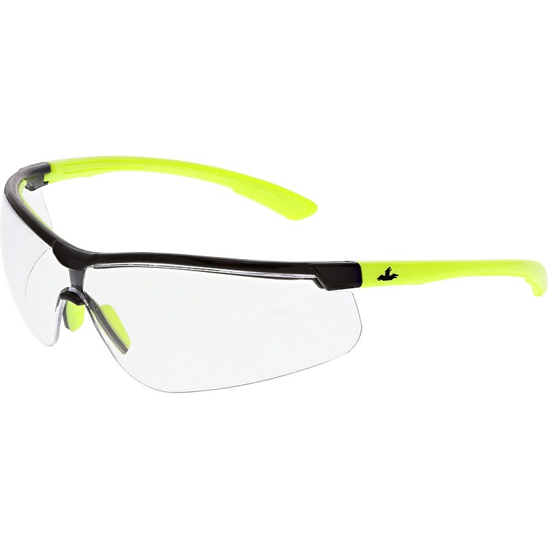 MCR Safety Klondike KD7 Anti-Fog Anti-Scratch Safety Glasses, Wraparound, Clear Lens (KD720DC) image 1