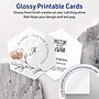Avery Hexagon Integrated Cards, Glossy White, 30/Pack (19479399113)~#|#~C4211BB1-AA6C-4B99-8B5A24C9C662A650_sc7
