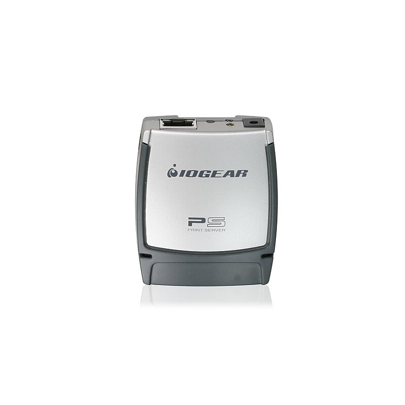 IOGEAR USB 2.0 Print Server GPSU21, Grey image 1