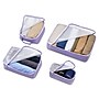 Florence by Mills x DELSEY PARIS No Drama 4-Piece Polyester Packing Cube Set, Lavender (F4398103628)~#|#~C4264FDB-D6E8-44F6-A1FD490EA2AD9786_sc7
