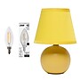 Simple Designs 8.66" LED Table Lamp, Yellow (LT2008-YLW-LB)~#|#~C4299422-6ED6-40D9-B001D21E9A96A922_sc7