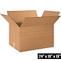 24" x 18" x 18" Multi-Depth Shipping Boxes, 32 ECT, Brown, 15/Bundle (MD241818)~#|#~C42A94E1-A803-4E5C-B92787C17BA35F12_sc7