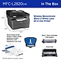 Brother MFC-L2820DW Compact Wireless Black & White Printer, All-In-One, Print, Scan, Copy, Fax, Refresh Subscription Ready~#|#~C42C1955-1D3F-4725-8D8FD237D4253B45_sc7