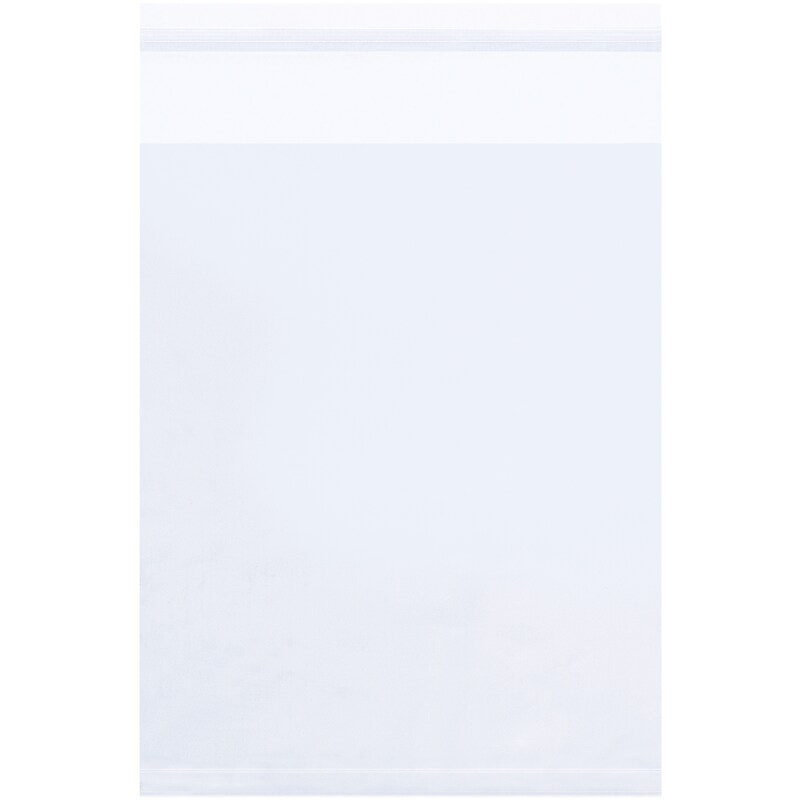5" x 7" Reclosable Poly Bags, 1.5 Mil, Clear, 1000/Carton (PBR112) image 1