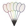 Champion Sports Badminton Racket Set, Assorted Colors, 6/Set (CHSBR20SET)~#|#~C42E7CED-8111-4AEF-9997E593D1CAA654_sc7