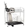 Iris Stainless Steel Dish Rack, Black (586692) ~#|#~C4322DCC-BD86-4251-B99733834FB15B0E_sc7