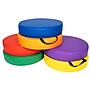 Bintiva Color Coded Vinyl Floor Cushions, Round, Set of 6 (BNVSCVRNDX6)~#|#~C438FE22-0A8E-42C0-8C7D67FAF7070280_sc7