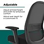 Workplace2.0™ Bedford Ergonomic Fabric/Mesh Swivel Task Chair, Black (UN60991)~#|#~C43A6FE6-3344-4EC1-988B4E16EE6D8F43_sc7