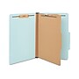 Staples 60% Recycled Pressboard Classification Folder, 1-Divider, 1.75" Expansion, Legal Size, Light Blue, 20/Box~#|#~C43D1D3A-E455-4FF0-85DF4C9651B2EEFC_sc7