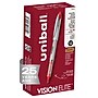 uni-ball Vision Elite Rollerball Pens, Bold Point, 0.8mm, Red Ink (69023)~#|#~C440BFB1-2D2D-46EA-89907B214E04763D_sc7